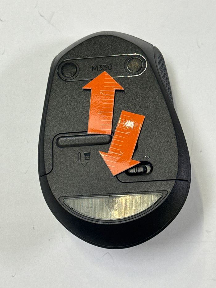 Logitech M330 Silent Plus Draadloze Muis Zwart 