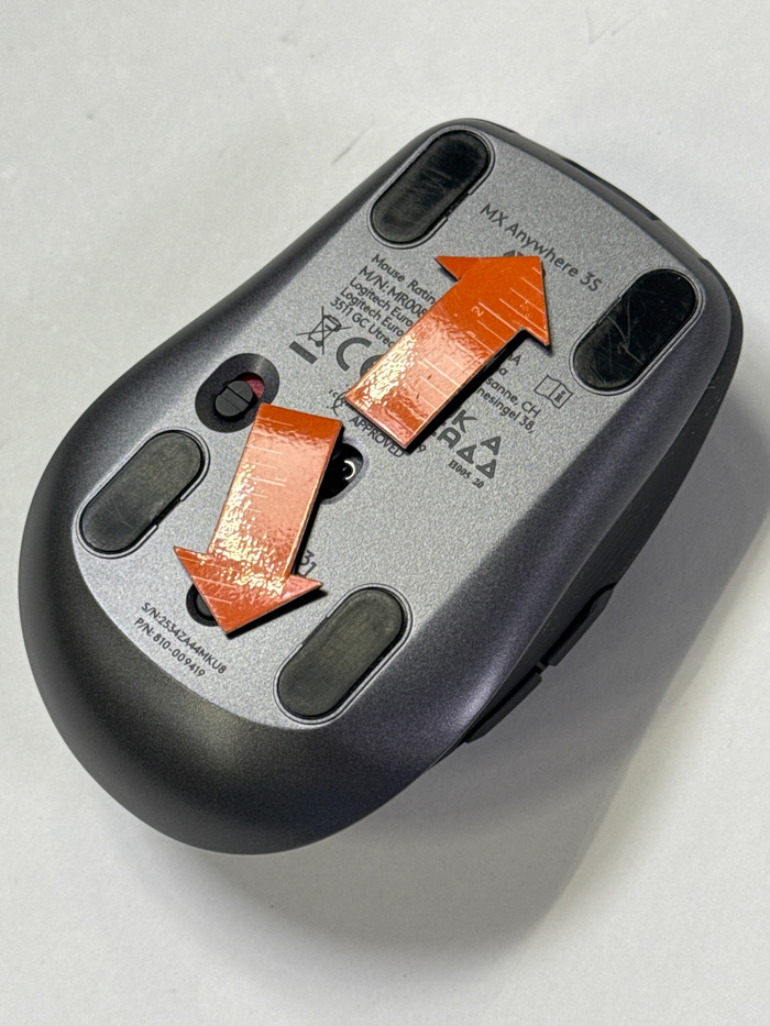 Logitech MX Anywhere 3S Compact Zwart 