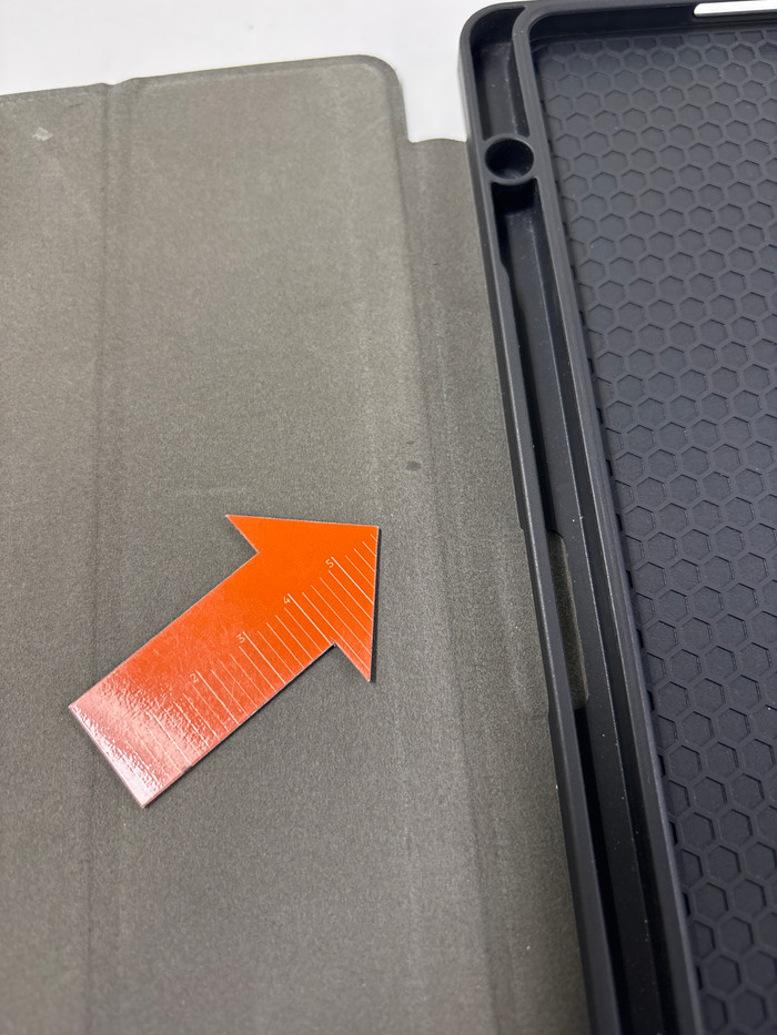 Just in Case Tri-Fold Lenovo Tab M11 Book Case Grey 