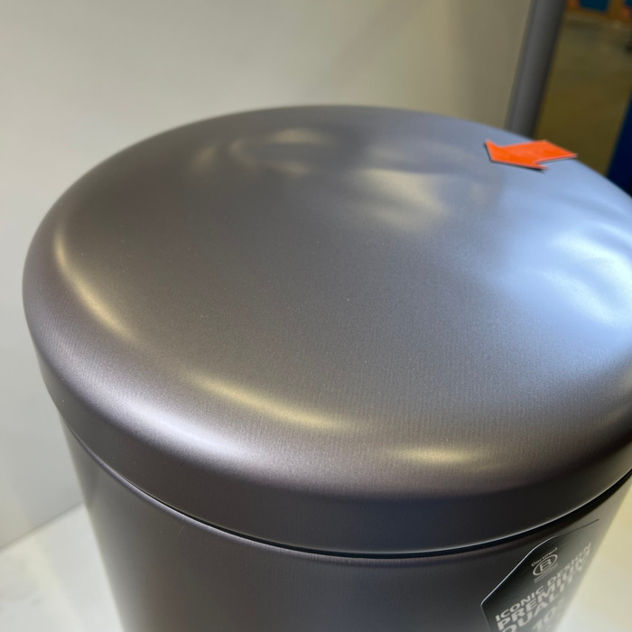 Brabantia NewIcon Pedal Trash Can 30L Platinum 