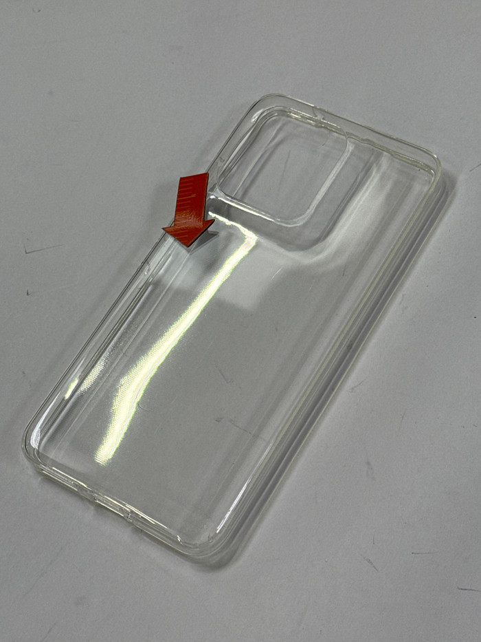 Just in Case Soft Design Motorola Edge 50 Neo Back Cover Transparent 