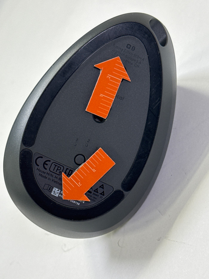 Logitech MX Verticale Ergonomische Muis 