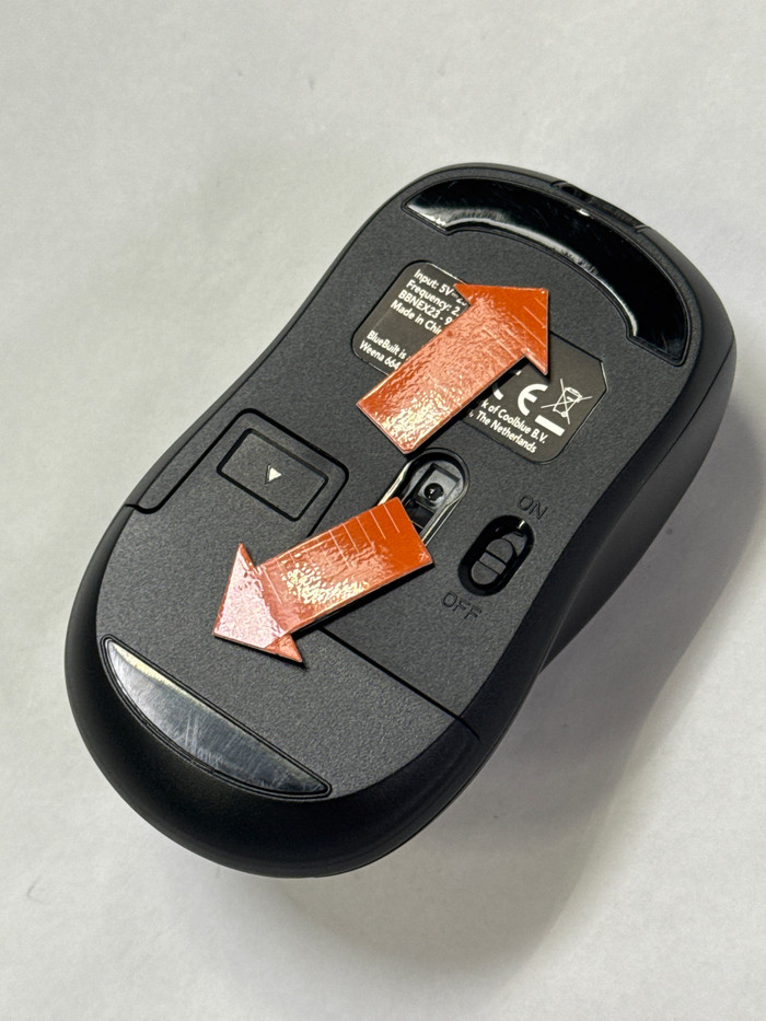 BlueBuilt Nexum Silent Click Draadloze Muis 