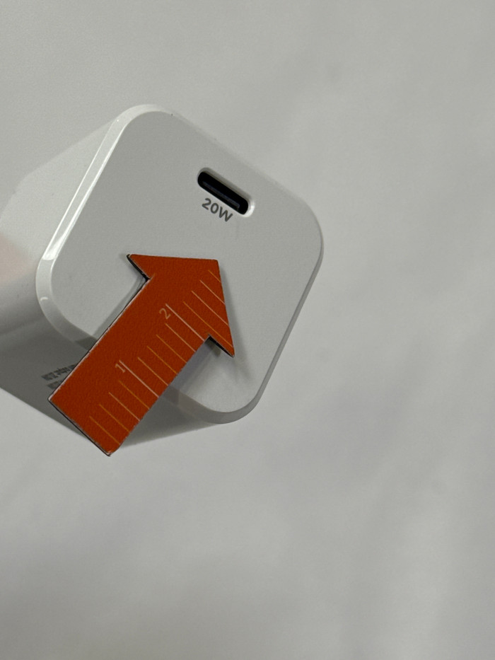 BlueBuilt Power Delivery Oplader met Usb C Poort 20W Wit 