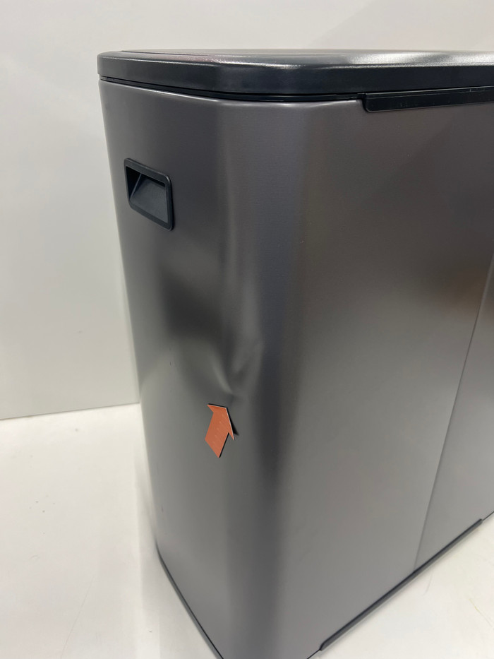 Brabantia Bo Touch Bin 2 x 30 Liter Platinum 