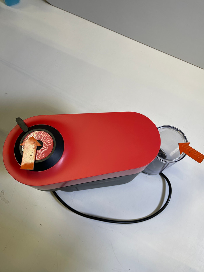 Krups Nespresso Vertuo Pop XN9205 Spicy Red 