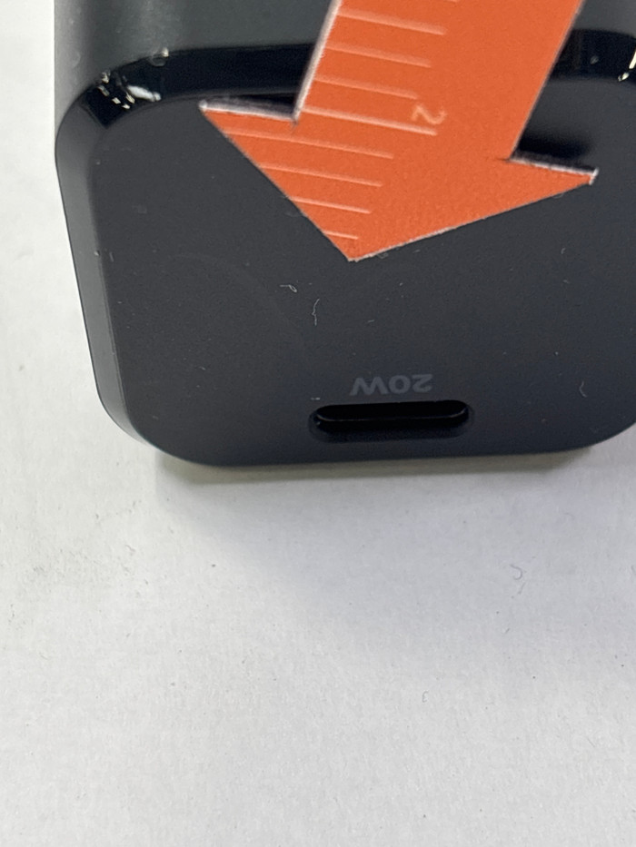 BlueBuilt Power Delivery Charger with USB-C Port 20W Black 