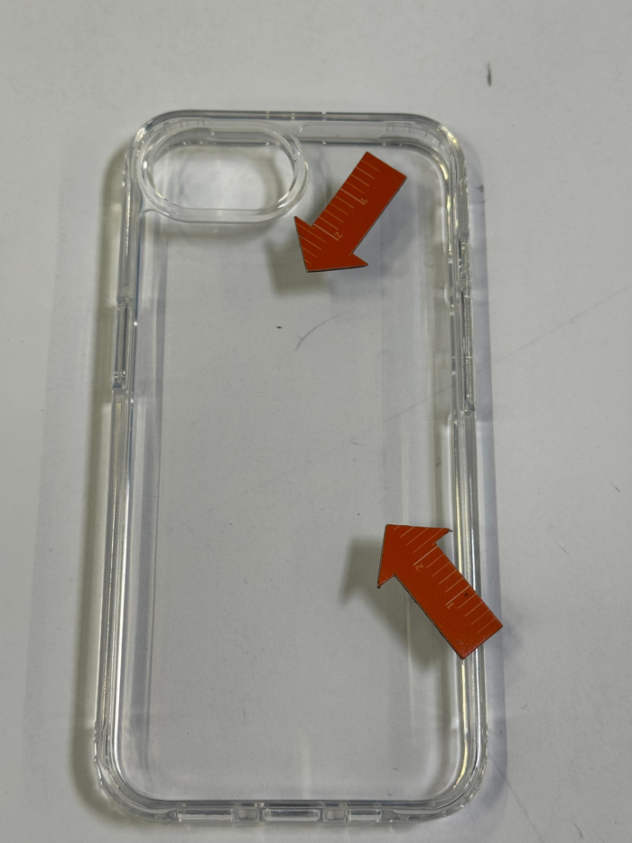 BlueBuilt Protective Back Cover iPhone 17e/16e Transparent 