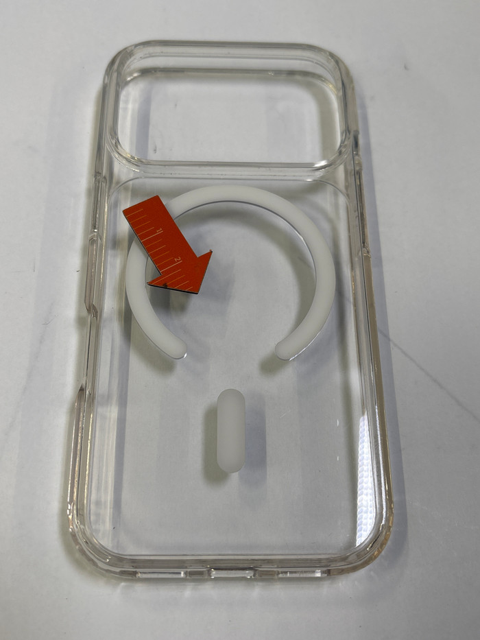 BlueBuilt Protective Back Cover met MagSafe iPhone 17 Pro Transparant 