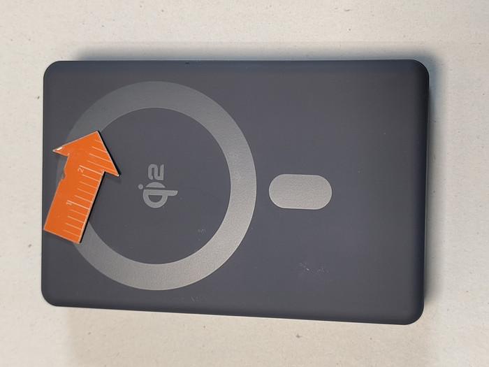BlueBuilt Draadloze Powerbank met MagSafe en Qi2 10.000 mAh met Snelladen Grijs