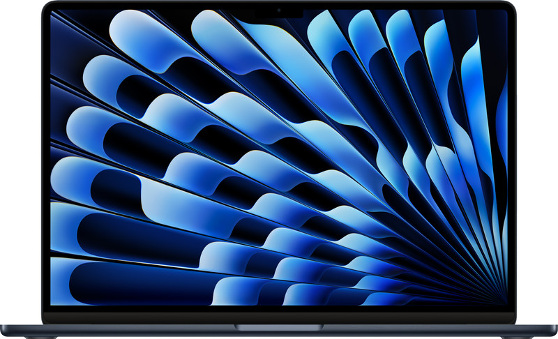Apple MacBook Air 15 inch (2024) M3 (8/10) 16GB/256GB Middernacht QWERTY