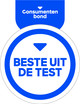 Best getest volgens de Consumentenbond