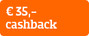 € 35 cashback