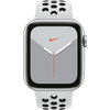 Apple Watch Nike Series 5 44mm Zilver Aluminium / Witte Sportband