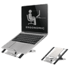 Laptopstandaard Neomounts NSLS200 opvouwbaar zwart- zilver | Laptop stands | Ergonomics | Facility products | Interoffice