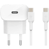 Belkin Power Delivery Charger 20W + USB-C Cable 2m Plastic White