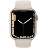 Apple Watch Series 7 4G 45mm White Gold Aluminum Cream Sport Band