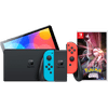 Nintendo Switch OLED Rood/Blauw + Pokemon Shining Pearl