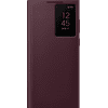 Samsung Galaxy S22 Ultra Clear View Book Case Rood