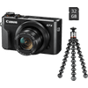 Canon Powershot G7X Mark II Black - Vlog Kit