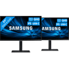 2x Samsung LS24A600UCUXEN