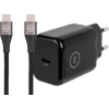 BlueBuilt Power Delivery Oplader 30W + Usb C Kabel Nylon Zwart 1,5m