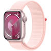 Apple Watch Series 9 41mm Roze Aluminium Sport Loop