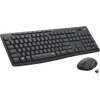 Logitech MK295 Silent Draadloze Toetsenbord en Muis Zwart QWERTY