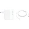 Apple 35W Power Adapter Met 2 Usb C Poorten + Apple usb C Oplaadkabel (2m)