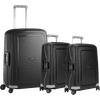 Samsonite S'cure Spinner 55+69+55cm Black Kofferset
