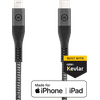 BlueBuilt USB-C to Lightning Cable 1.5m Kevlar Black