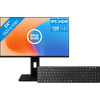 BlueBuilt 24 inch Full HD + BlueBuilt Draadloos Bluetooth Toetsenbord Pro QWERTY