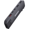 Sitecom MacBook Pro Multiport Hub 6 in 2 Zwart