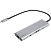 BlueBuilt 8-in-1 Docking Station met Usb C Zilver