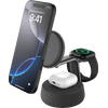 Belkin UltraCharge 3-in-1 MagSafe Wireless Charger with Stand Qi2 25W Black