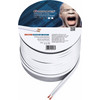 Oehlbach Luidsprekerkabel Wit (2 x 2,5 mm) 30 meter