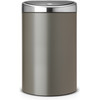 Brabantia Touch Bin 40 Liter Platinum