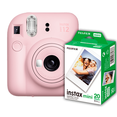 Fujifilm Instax Mini 12 Blossom Pink Bundel