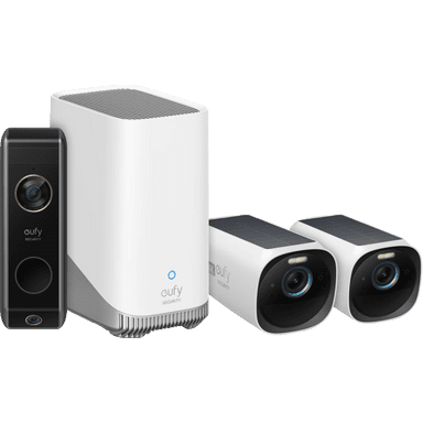 Eufycam 3 Duo pack + Video Doorbell Dual 2 Pro