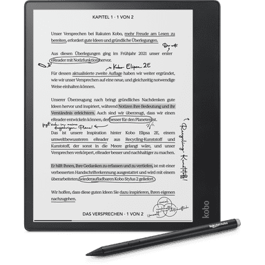 Kobo Elipsa 2E met Kobo Stylus 2