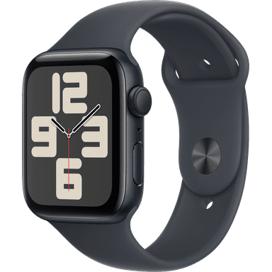 Apple Watch SE 2024 44mm Midnight Sportband M/L