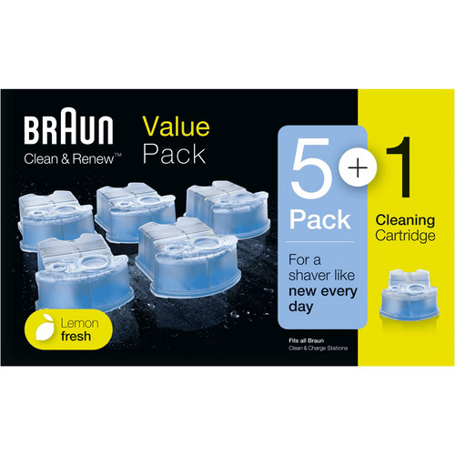Braun Clean & Renew cartridges (6 stuks) - Coolblue - Voor 23.59u, morgen in huis