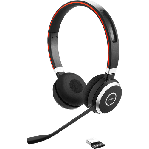 Tussendoortje satire Ik heb een contract gemaakt Jabra Evolve 65 MS Stereo Draadloze Office Headset - Coolblue - Voor  23.59u, morgen in huis