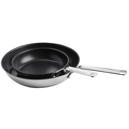 KitchenAid Classic Forged 3-layer German Engineered, Non-Stick 24 cm Frying  Pan, Induction, Oven Safe,Black