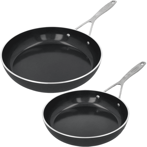 KitchenAid Classic Forged 3-layer German Engineered, Non-Stick 28 cm Frying  Pan, Induction, Oven Safe, Black