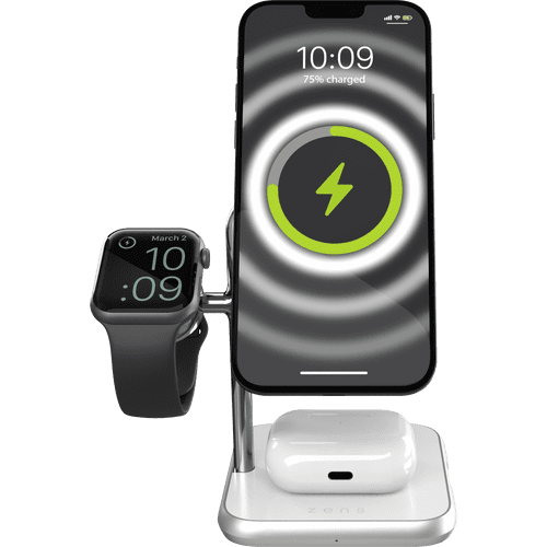 Zens 3-in-1 magnetic wireless charger  Switch Apple Premium Reseller in  Malaysia