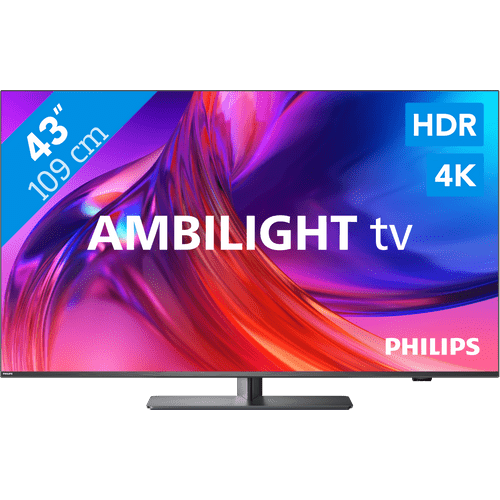 Philips 43PUS7906 Black 43' Smart 4K Led TV With Ambilight