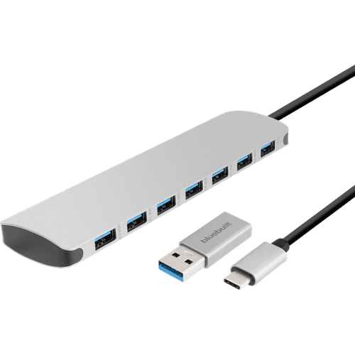 Prokord 7-Poorts USB-Hub met Voeding – USB 3.0, Hoge Snelheid Gegevensoverdracht (UH3074