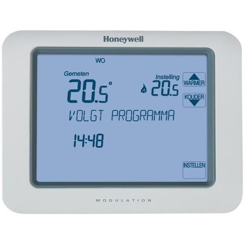 Honeywell Home Chronotherm Touch (Batterij) Coolblue - 23.59u, morgen in