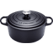 Le Creuset Signature Ronde Stoofpan 26 cm Mat Zwart